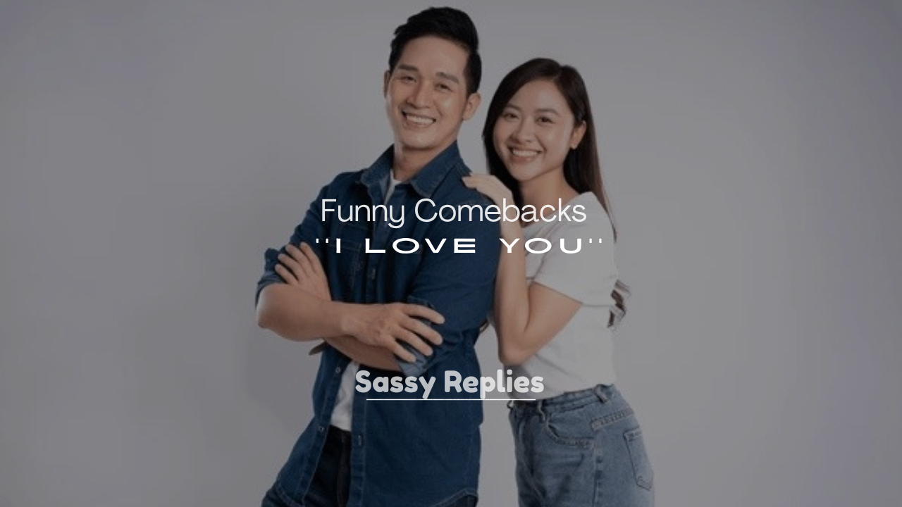250+ Funny Comebacks to I Love You